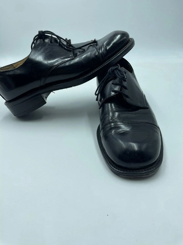 Scarpe classiche da completo uomo, in pelle nera