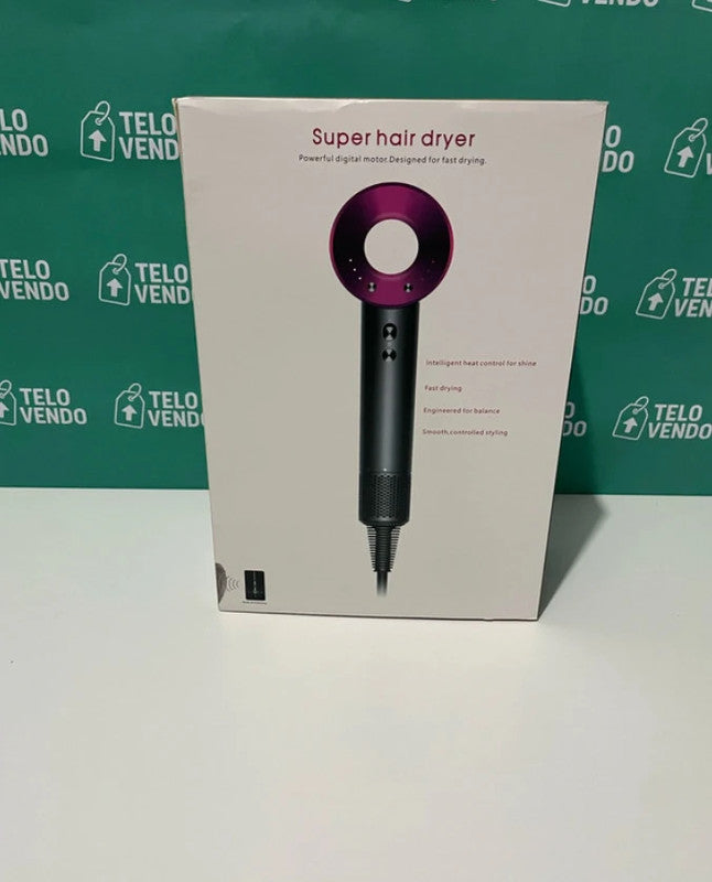 Asciugacapelli “Super Hair Dryer” completo di accessori