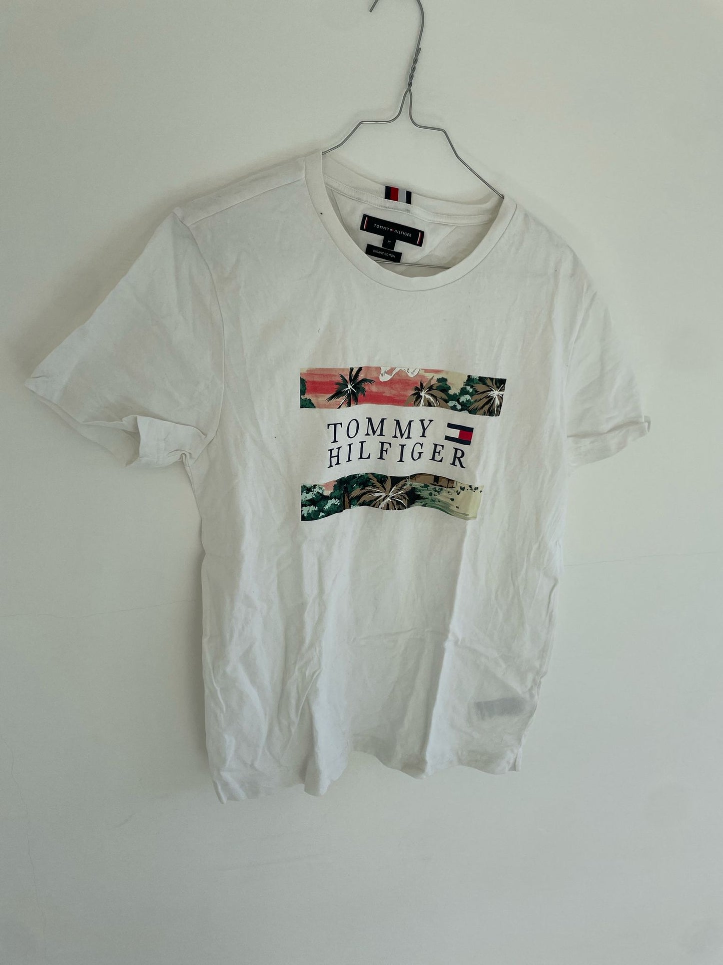 Maglietta Tommy Hilfigher Bianca M Unisex