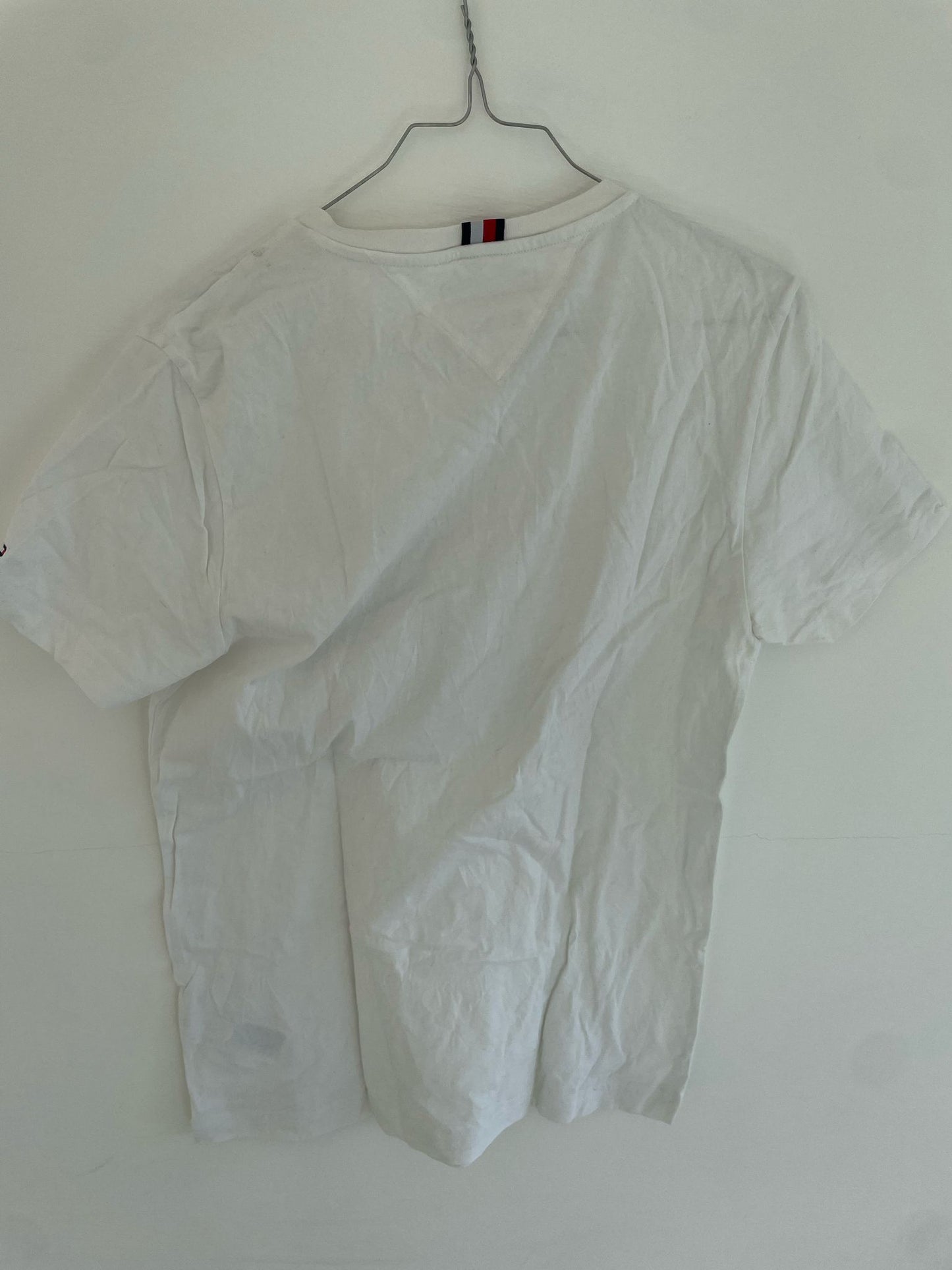 Maglietta Tommy Hilfigher Bianca M Unisex