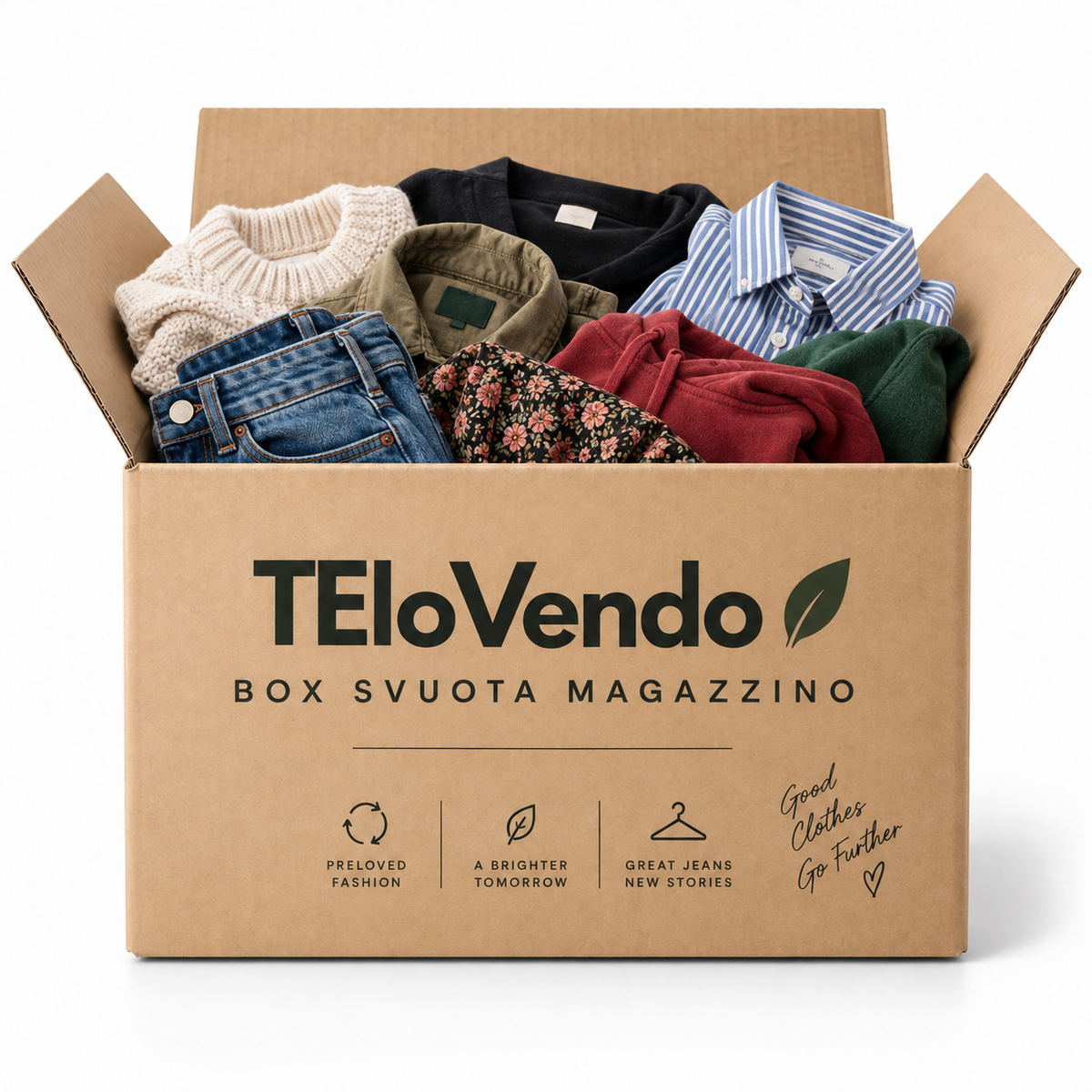 Immagine illustrativa della TEloVendo Box Svuota Magazzino; contenuto assortito variabile
