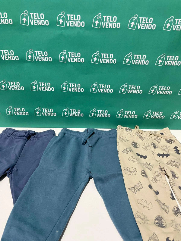 Lotto 3 pantaloni bambino 18-24 mesi