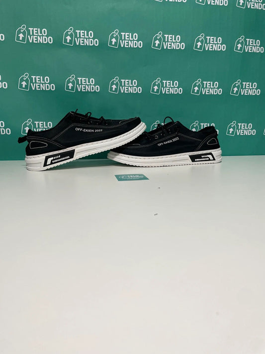 Scarpe uomo nere casual 42