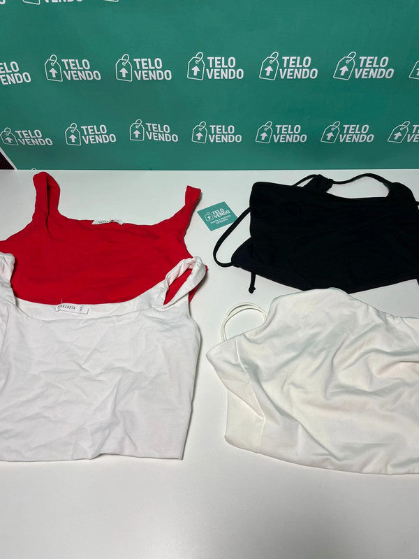 Lotto 4 top donna – vari modelli e colori