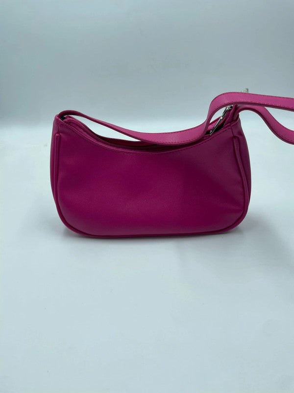 Borsa a spalla fucsia – modello minimal