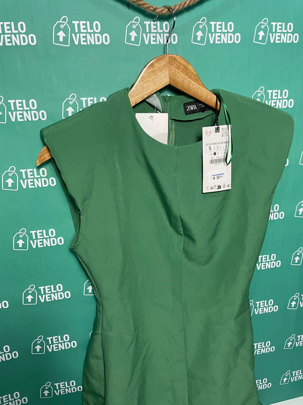 Vestito elegante, zara verde S