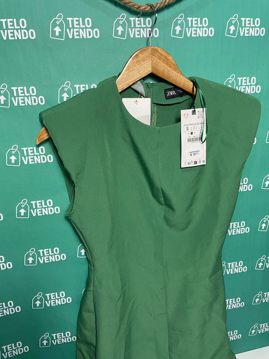 Vestito elegante, zara verde S