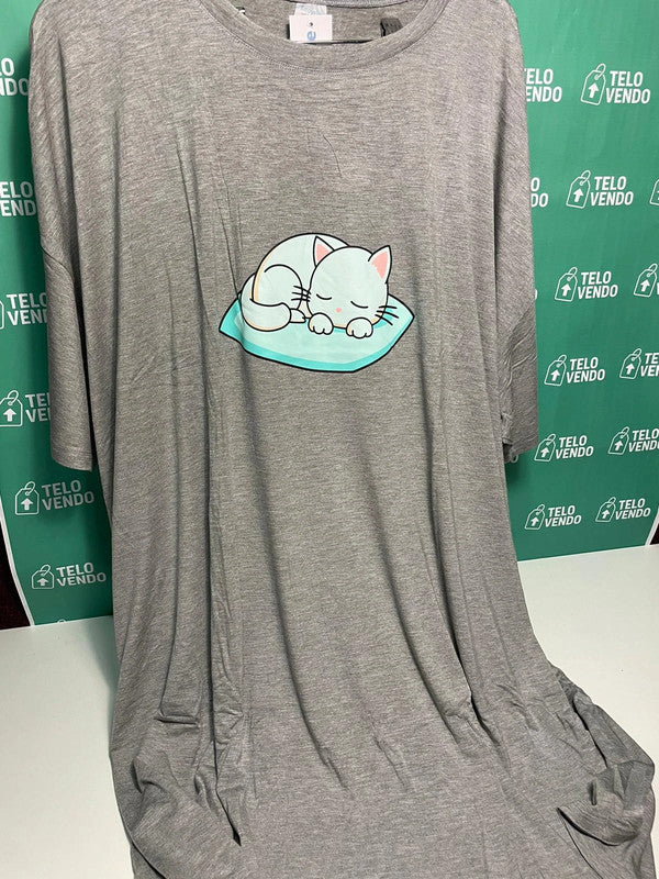 Maglia da notte oversize donna