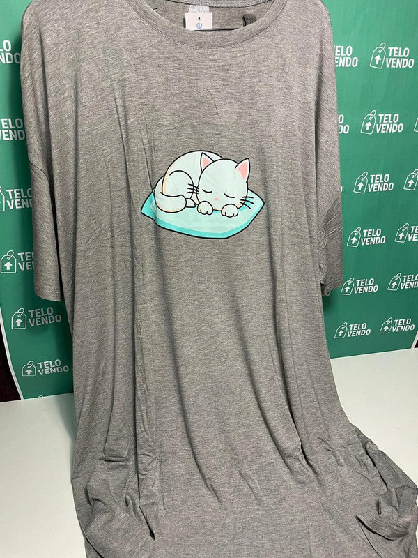 Maglia da notte oversize donna