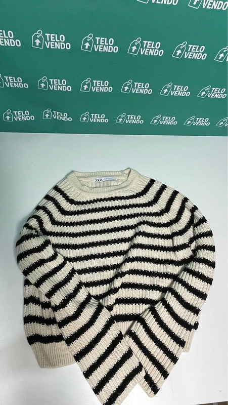 Maglione Zara a righe.