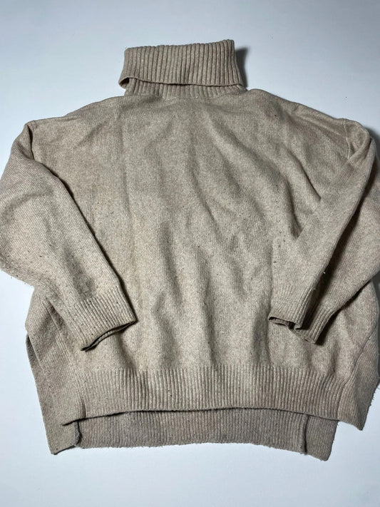 Maglione a collo alto beige H&M