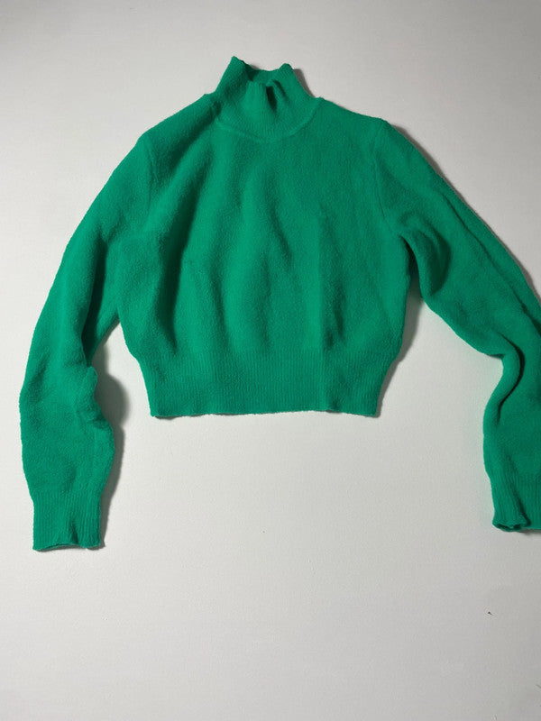 Dolcevita corto zara verde