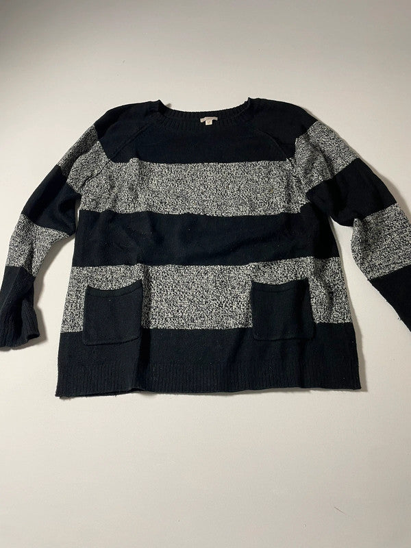 Maglione a righe blu e grigio – Gap