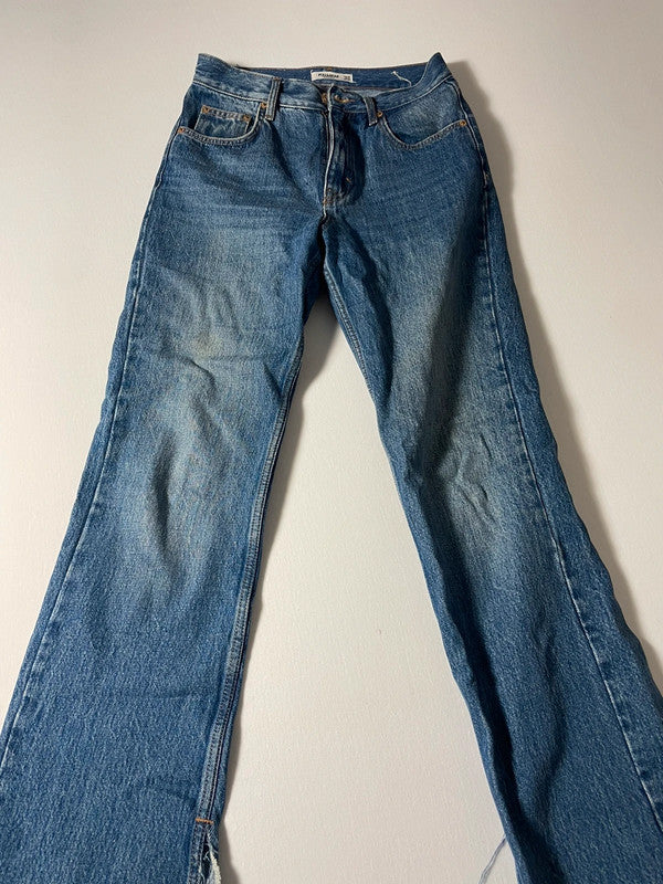 Jeans a gamba dritta Pull&Bear blu (taglia 36 EU / 4 US)