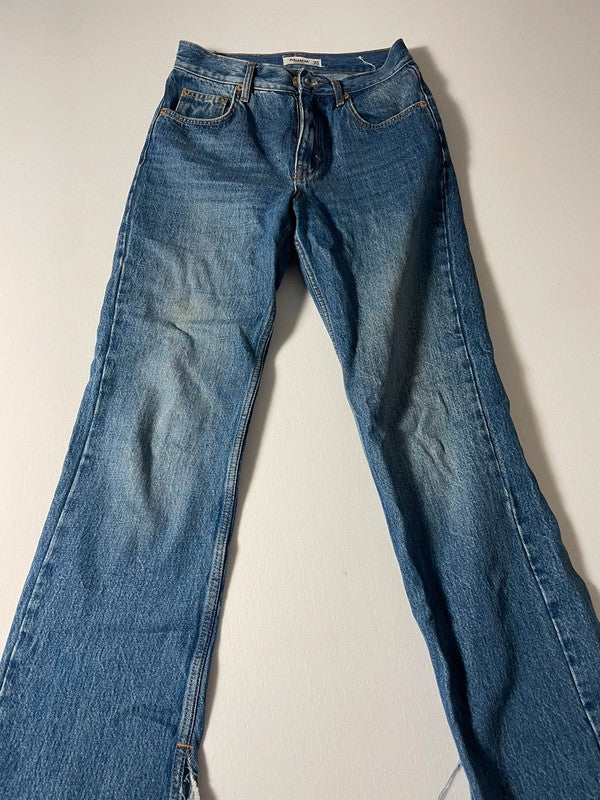 Jeans a gamba dritta Pull&Bear blu (taglia 36 EU / 4 US)