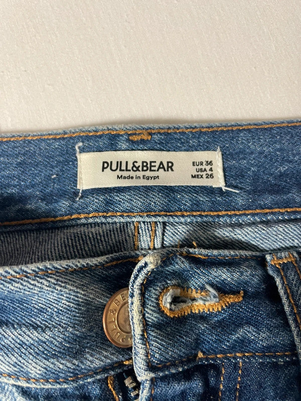 Jeans a gamba dritta Pull&Bear blu (taglia 36 EU / 4 US)