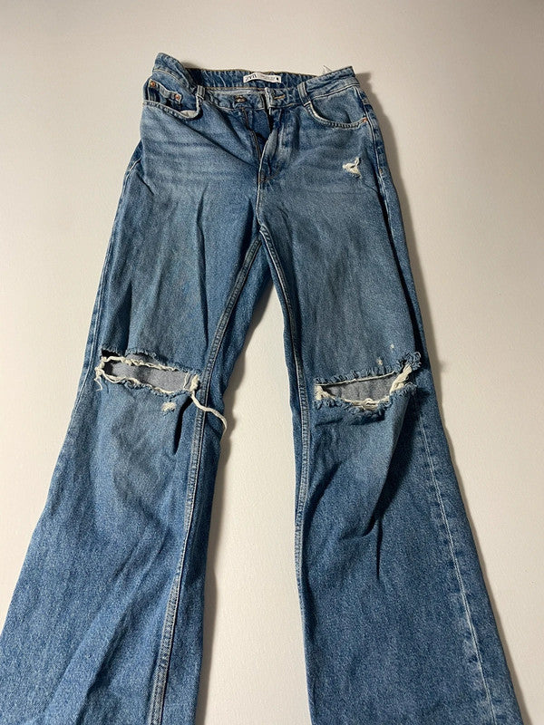 Jeans strappati Zara blu – taglia 36 (EU)