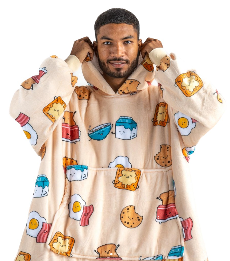 Felpa coperta oversize