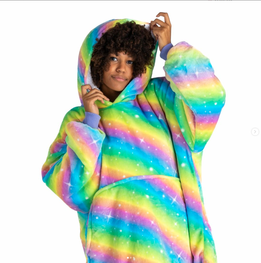 Felpa coperta oversize