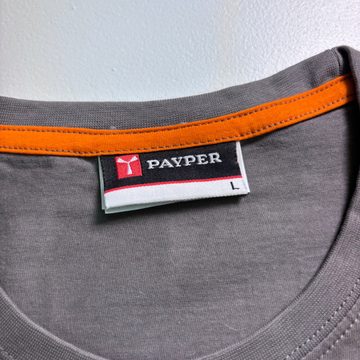 T-shirt Payper grigia stampa grafica taglia L